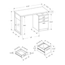 Monarch Office Desks Desks I 7691 IMAGE 11