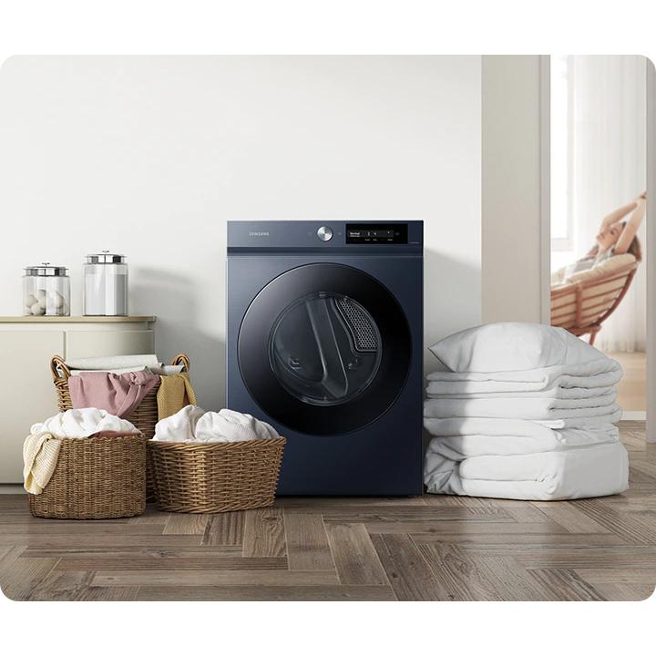 Samsung 7.5 cu. ft. Electric Dryer with BESPOKE Design and Smart Dial DVE46BB6700DAC IMAGE 4