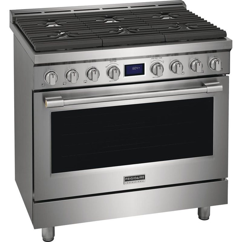 Frigidaire Professional 36-inch Freestanding Gas Range with True Convection Technology PCFG3670AF IMAGE 2