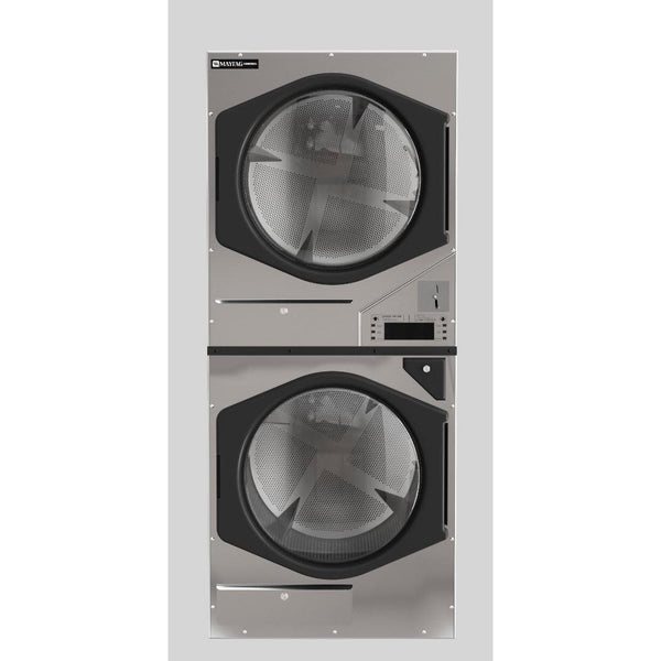 Maytag Commercial Laundry Gas Stacked Dryers Commercial Laundry Center with Thermo-Gard™ System MLG45PDCWS IMAGE 1
